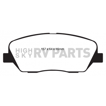 EBC Brakes Brake Pad - DP61844-1