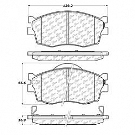 Stop Tech/ Power Slot Brake Pad - 105.11560