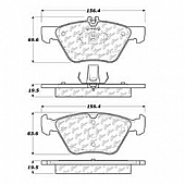 Stop Tech/ Power Slot Brake Pad - 105.07400