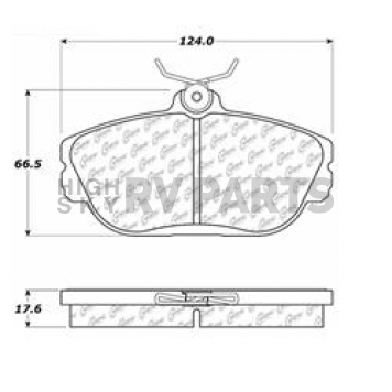Stop Tech/ Power Slot Brake Pad - 300.06010