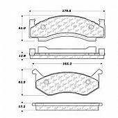 Stop Tech/ Power Slot Brake Pad - 300.01230