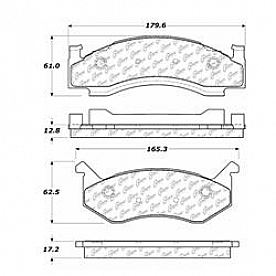 Stop Tech/ Power Slot Brake Pad - 300.01230