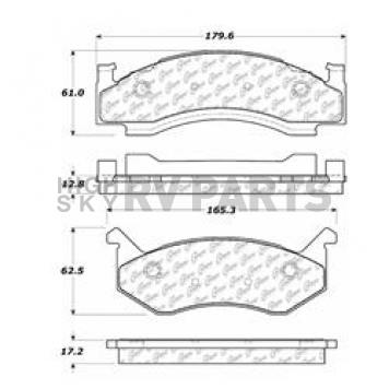 Stop Tech/ Power Slot Brake Pad - 300.01230