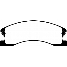 EBC Brakes Brake Pad - UD945