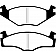 EBC Brakes Brake Pad - UD280