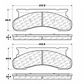 Stop Tech/ Power Slot Brake Pad - 100.04240
