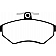 EBC Brakes Brake Pad - DP31112C