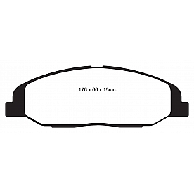 EBC Brakes Brake Pad - DP41827R