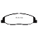 EBC Brakes Brake Pad - DP41827R