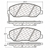 Stop Tech/ Power Slot Brake Pad - 105.13840