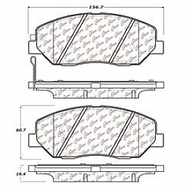 Stop Tech/ Power Slot Brake Pad - 105.13840