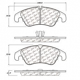 Stop Tech/ Power Slot Brake Pad - 105.13220