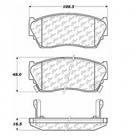 Stop Tech/ Power Slot Brake Pad - 300.05100