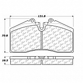Stop Tech/ Power Slot Brake Pad - 100.05920