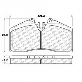Stop Tech/ Power Slot Brake Pad - 100.05920