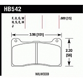 Hawk Performance Brake Pad - HB542W.600
