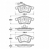 Stop Tech/ Power Slot Brake Pad - 100.06831