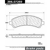 Stop Tech/ Power Slot Brake Pad - 306.07260