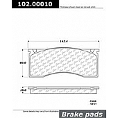Stop Tech/ Power Slot Brake Pad - 102.00010