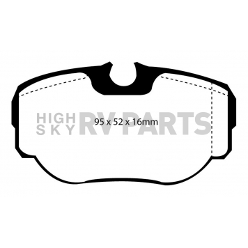 EBC Brakes Brake Pad - UD493