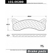 Stop Tech/ Power Slot Brake Pad - 102.00200