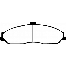 EBC Brakes Brake Pad - DP21162