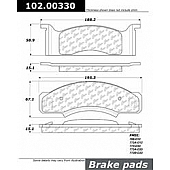 Stop Tech/ Power Slot Brake Pad - 102.00330