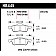 Hawk Performance Brake Pad - HB445F.610