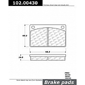Stop Tech/ Power Slot Brake Pad - 102.00430