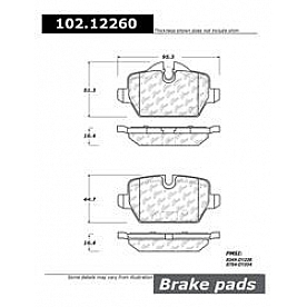 Stop Tech/ Power Slot Brake Pad - 102.12260