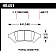 Hawk Performance Brake Pad - HB451F.668
