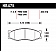 Hawk Performance Brake Pad - HB475F.642