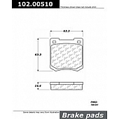 Stop Tech/ Power Slot Brake Pad - 102.00510