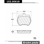 Stop Tech/ Power Slot Brake Pad - 102.00610