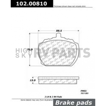 Stop Tech/ Power Slot Brake Pad - 102.00810