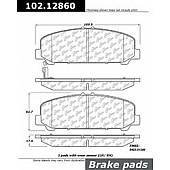 Stop Tech/ Power Slot Brake Pad - 102.12860