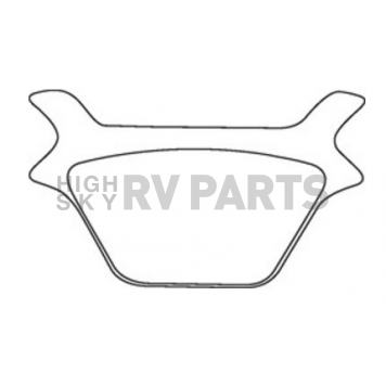 Hawk Performance Brake Pad - HMC5005