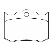 Hawk Performance Brake Pad - HMC5008