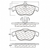 Stop Tech/ Power Slot Brake Pad - 105.13411