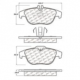 Stop Tech/ Power Slot Brake Pad - 105.13411
