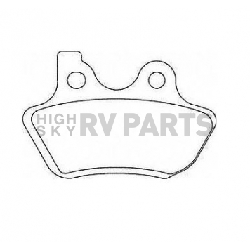 Hawk Performance Brake Pad - HMC5018