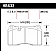 Hawk Performance Brake Pad - HB632F.586