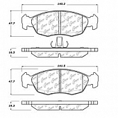 Stop Tech/ Power Slot Brake Pad - 100.13890