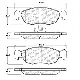 Stop Tech/ Power Slot Brake Pad - 100.13890