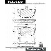 Stop Tech/ Power Slot Brake Pad - 102.03230