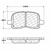 Stop Tech/ Power Slot Brake Pad - 103.07410