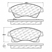 Stop Tech/ Power Slot Brake Pad - 102.15220