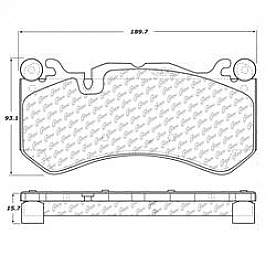 Stop Tech/ Power Slot Brake Pad - 102.12910