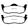 EBC Brakes Brake Pad - UD1087