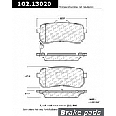 Stop Tech/ Power Slot Brake Pad - 102.13020